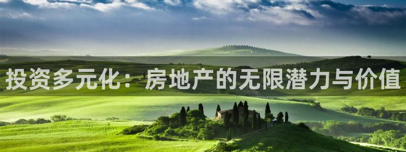 和记娱乐首页官网：投资多元化：房地产的无限潜力与价值