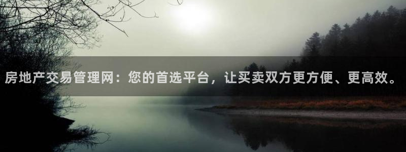 和记港口信托官网：房地产交易管理网：您的首选平台，让买卖双方