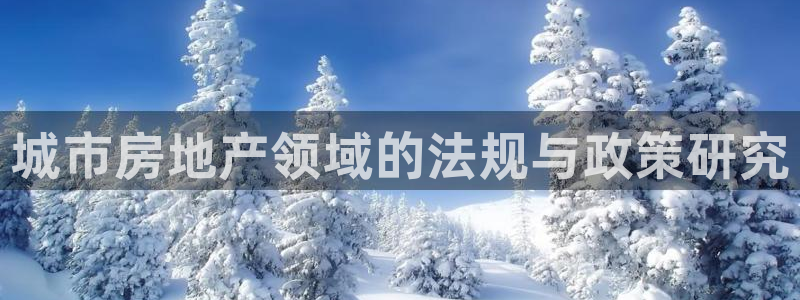 桃源记九游和官网：城市房地产领域的法规与政策研究