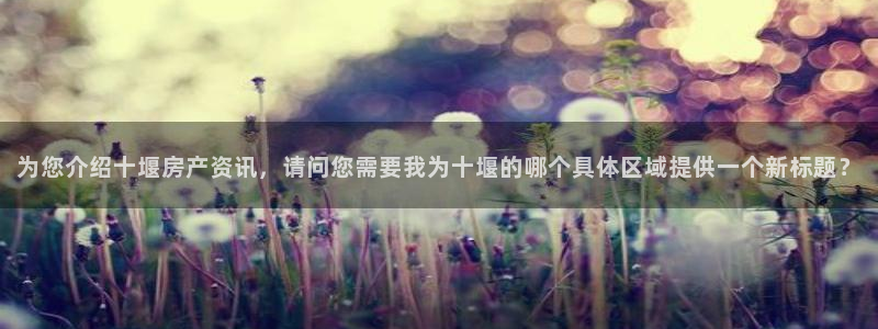 和记娱就问h88285官网：为您介绍十堰房产资讯，请问您需要