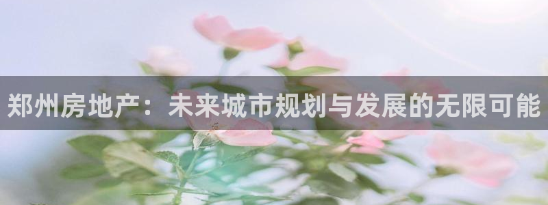 和记娱乐捕鱼官网：郑州房地产：未来城市规划与发展的无限可能