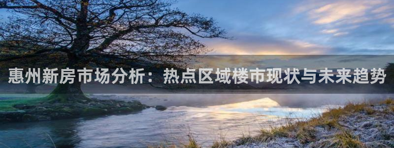 香港和记电讯公司官网：惠州新房市场分析：热点区域楼市现状与未